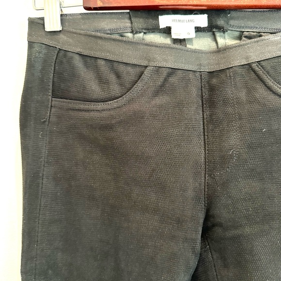 Helmut Lang textured leather pants - Picture 7 of 13